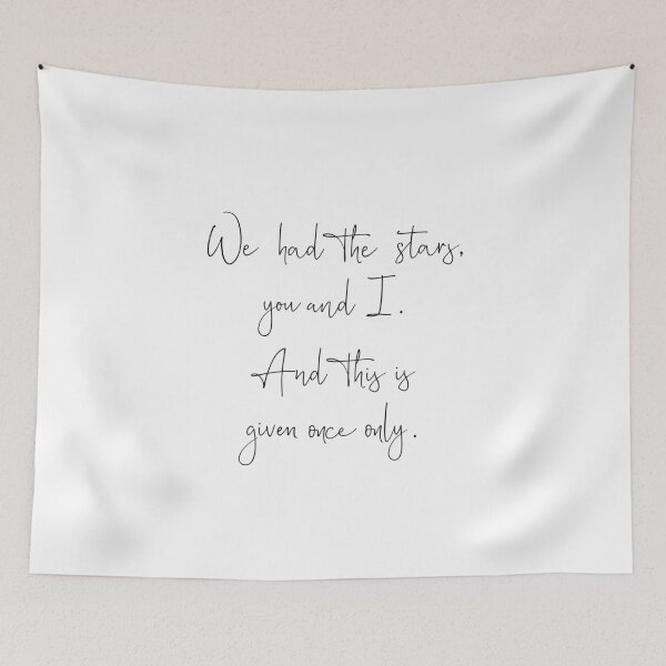Item preview, We Had The Stars, You and I | Call Me By Your Name designed and sold by RocketPunchSC.