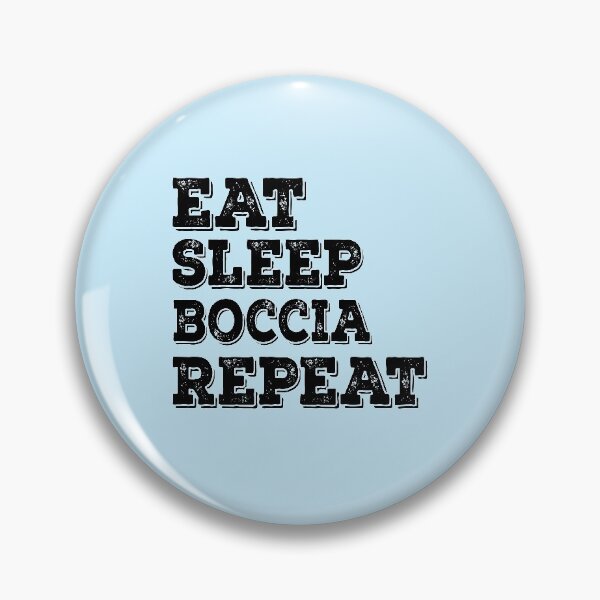 Item preview, Eat Sleep Boccia Repeat  designed and sold by meedTee.