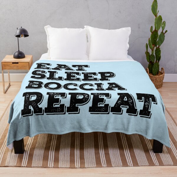Item preview, Eat Sleep Boccia Repeat  designed and sold by meedTee.