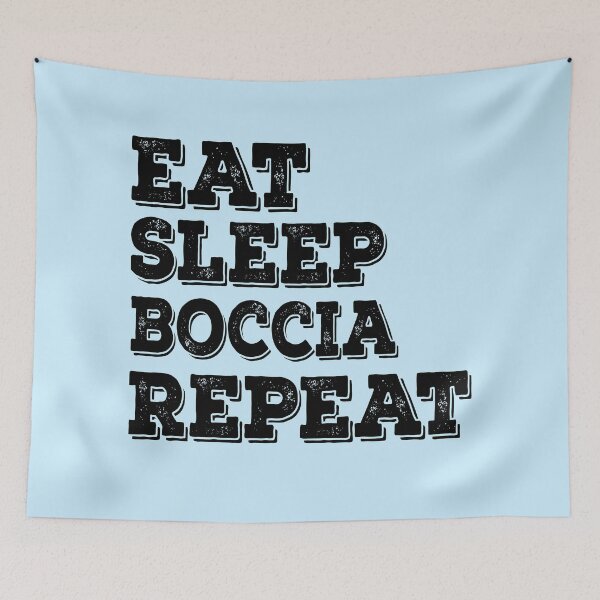 Item preview, Eat Sleep Boccia Repeat  designed and sold by meedTee.
