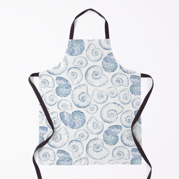Item preview, Blue nautilus shells pastel designed and sold by adenaJ.
