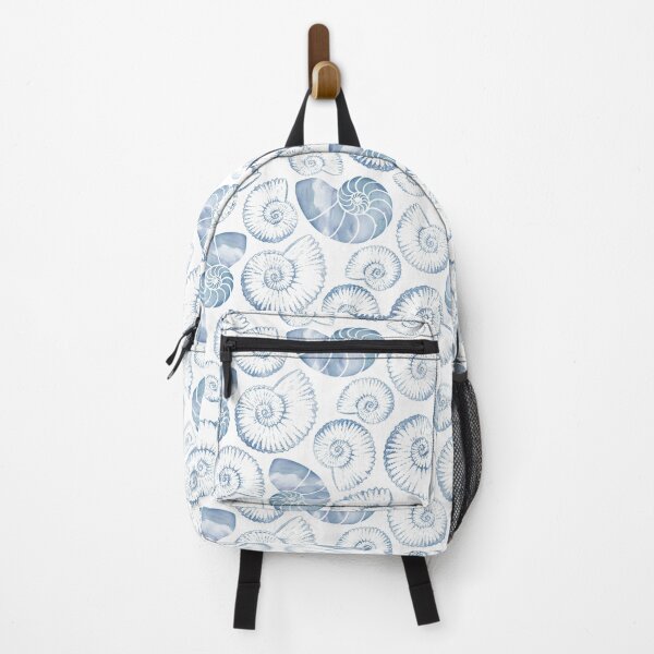 Item preview, Blue nautilus shells pastel designed and sold by adenaJ.