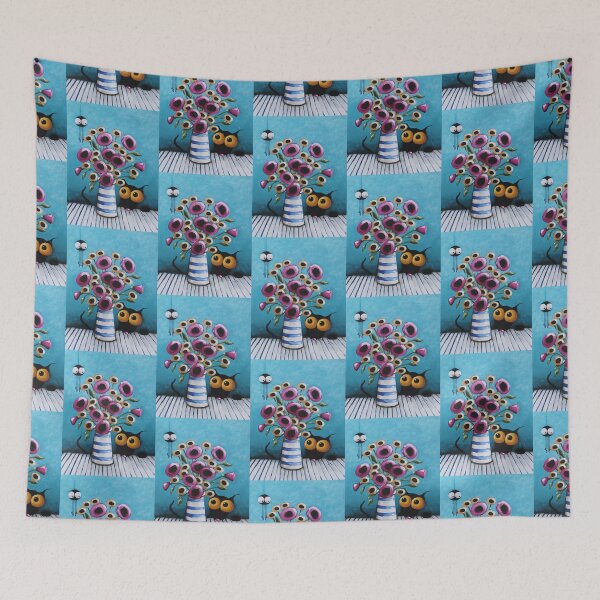 Item preview, Flowers for a Cat designed and sold by StressieCat.