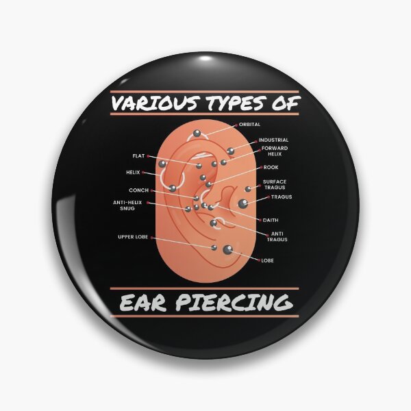 Item preview, Various Types Of Ear Piercing Earring designed and sold by MooonTees.
