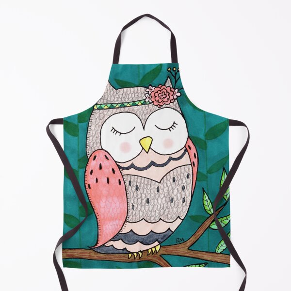 Item preview, Spring Peaceful Owl designed and sold by RuthMCreative.