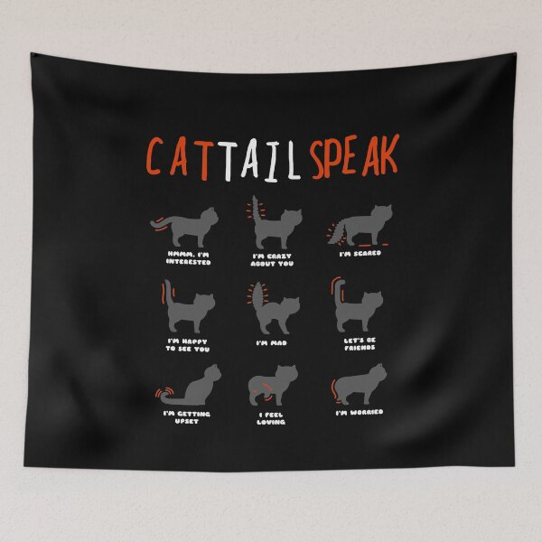Item preview, Cat Tail Speak Cat Kitten Meow Animal designed and sold by MooonTees.