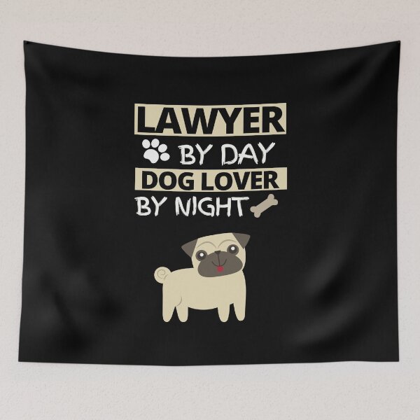 Item preview, Lawyer By Day Dog Lover By Night designed and sold by bifkee19.