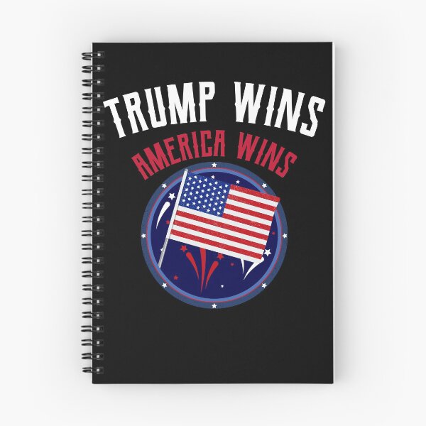 Item preview, Trump Wins, America Wins designed and sold by Echo Dusk.