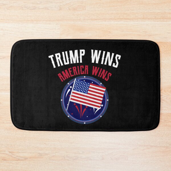 Item preview, Trump Wins, America Wins designed and sold by Echo Dusk.