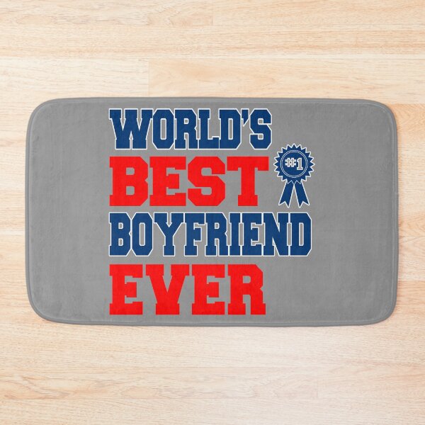 Item preview, World's Best Boyfriend Ever Funny Gift for Valentines Day designed and sold by nikkidawn74.