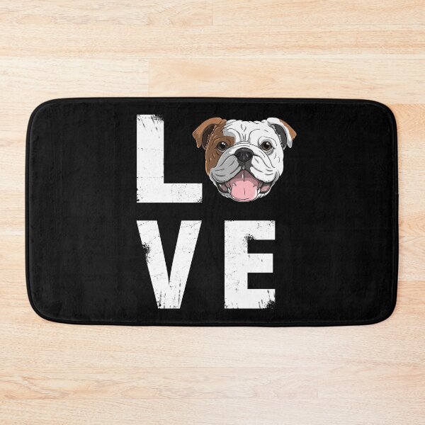 Item preview, Love English Bulldog Dog designed and sold by fatamyfan1.