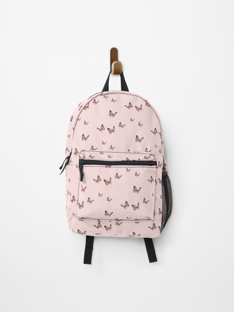 pink butterfly backpack