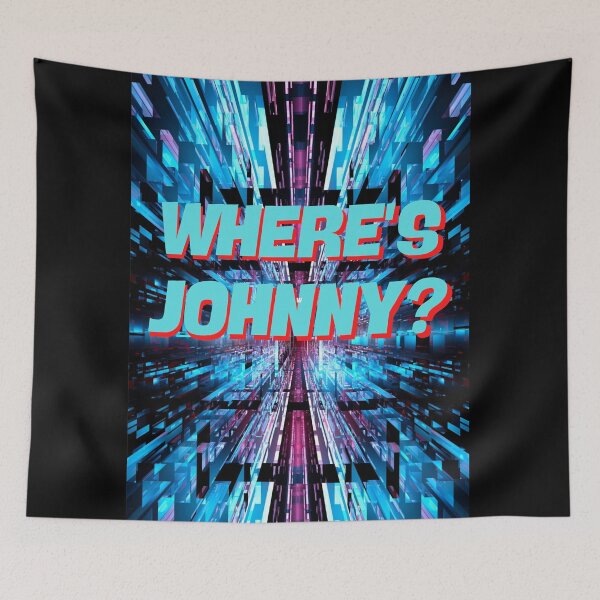 Item preview, Where's Johnny? cyber design designed and sold by Barcodekiller.