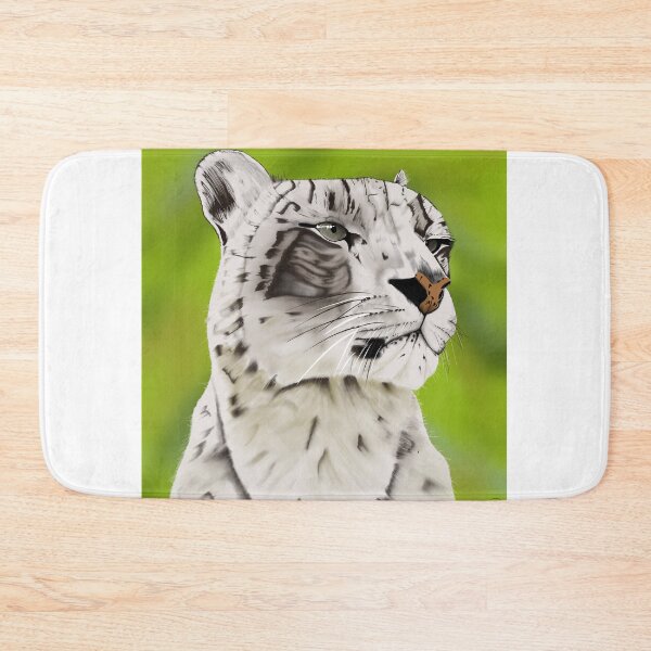 Item preview, Oscar the Snow Leopard designed and sold by Umbrella Panda.