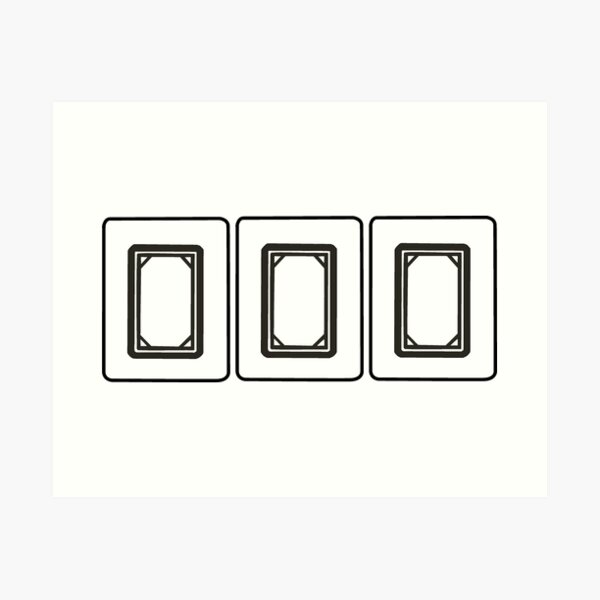 Item preview, Mahjong Tile "Baak" (White Honor) designed and sold by thestreetslocal.