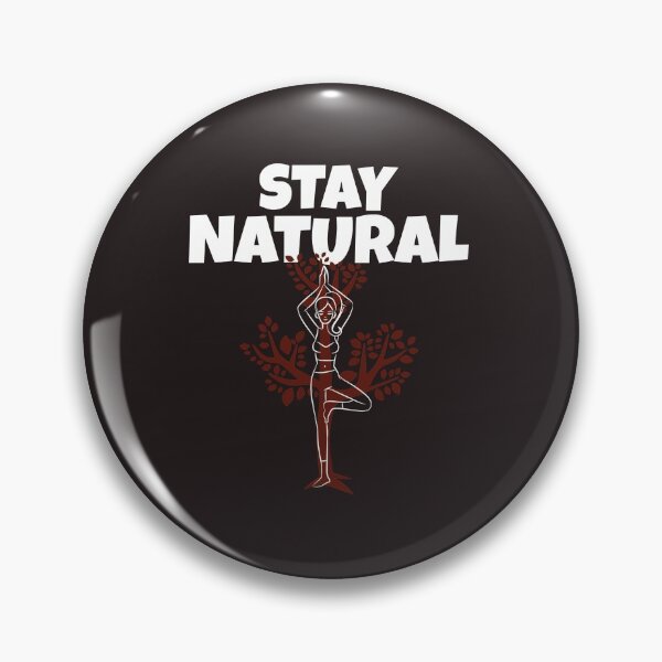 Aperçu de l'œuvre Restez naturel avec yogini créée et vendue par Allenapparels.