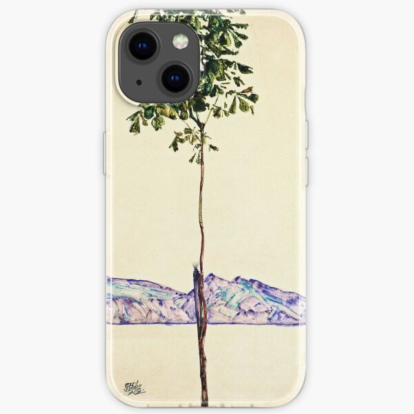 Egon Schiele -Little Tree iPhone Soft Case