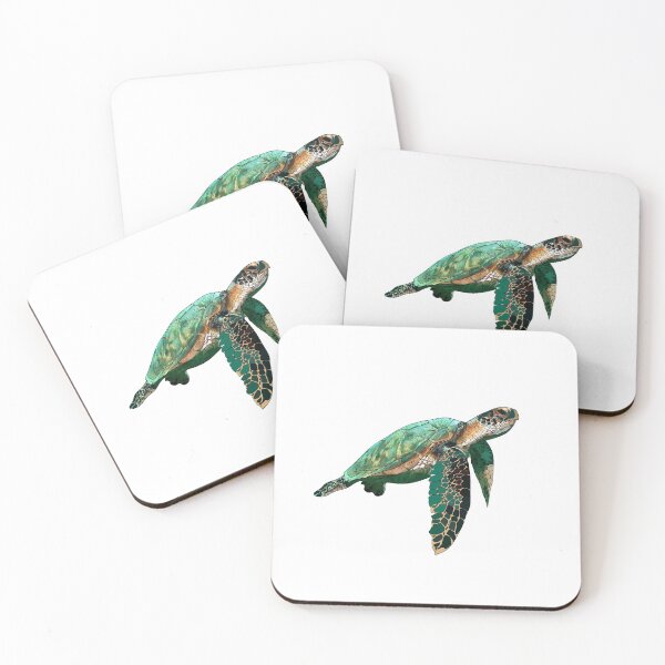 Item preview, Cute Colourful Sea Turtle designed and sold by mcdouemm.