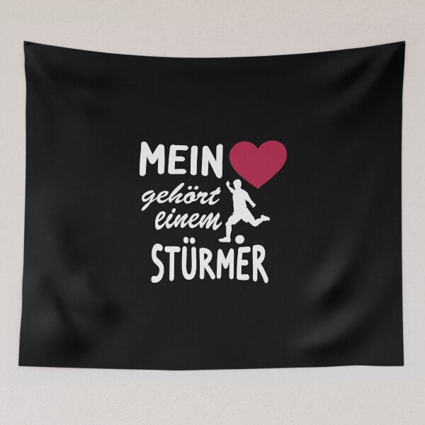 Artikelvorschau, Spielerfrau - Mein Herz gehört einem Stürmer entworfen und verkauft von lsvds.