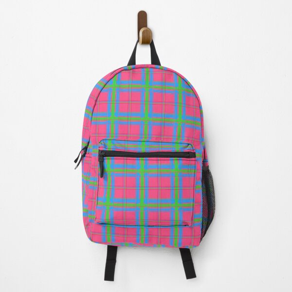 Item preview, Polysexual Pride Flag Plaid Pattern designed and sold by Bumblefuzzies.