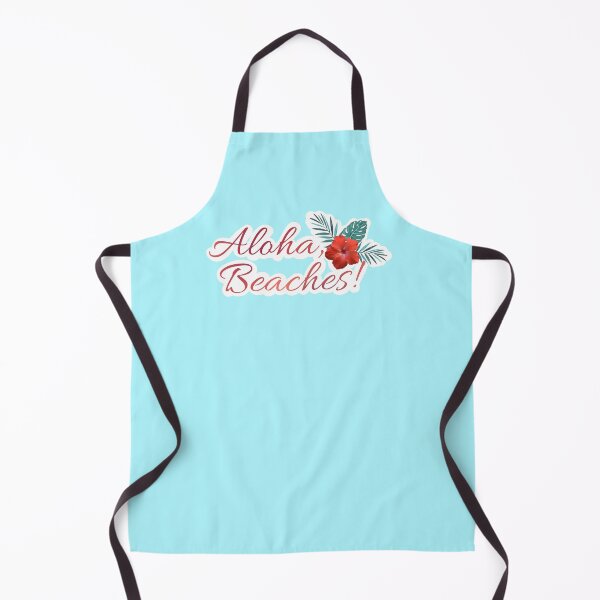 Item preview, Aloha Beaches (Pink Red Writing/Red Flower) designed and sold by LiciaMarie.