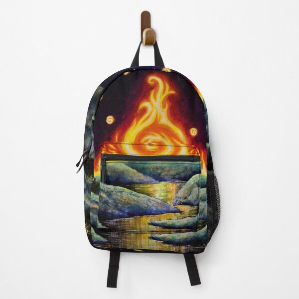 Item preview, Sunset on Fire designed and sold by Hannah Mills Art.
