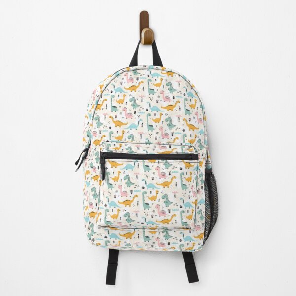 Cute Dino Pattern Backpack
