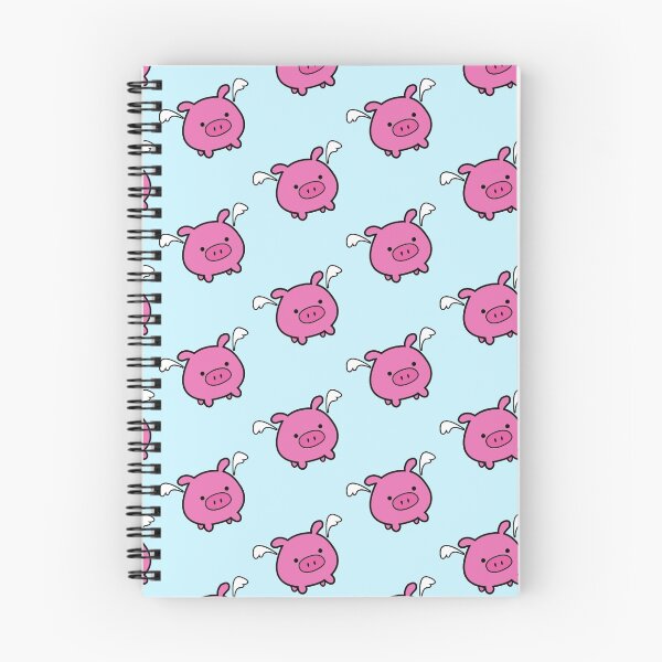 Item preview, Cute Pink Flying Pig designed and sold by PigsWithWings.