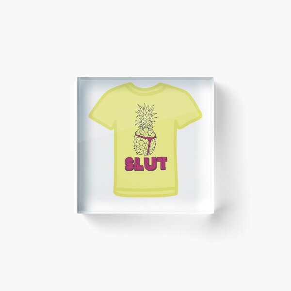 Item preview, slut t-shirt designed and sold by joslynn daly.