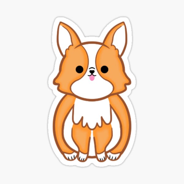 Item preview, An Adorable Corgi designed and sold by Soarinthesky.