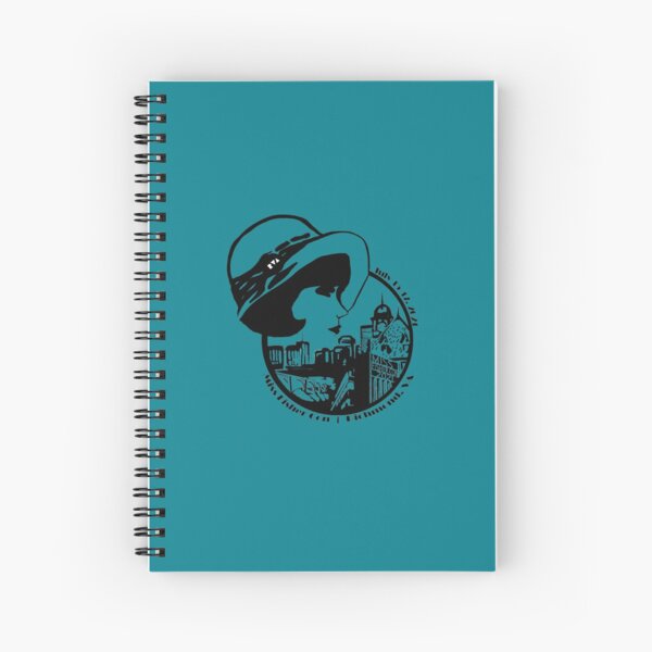 2021 Con Logo B&W Spiral Notebook