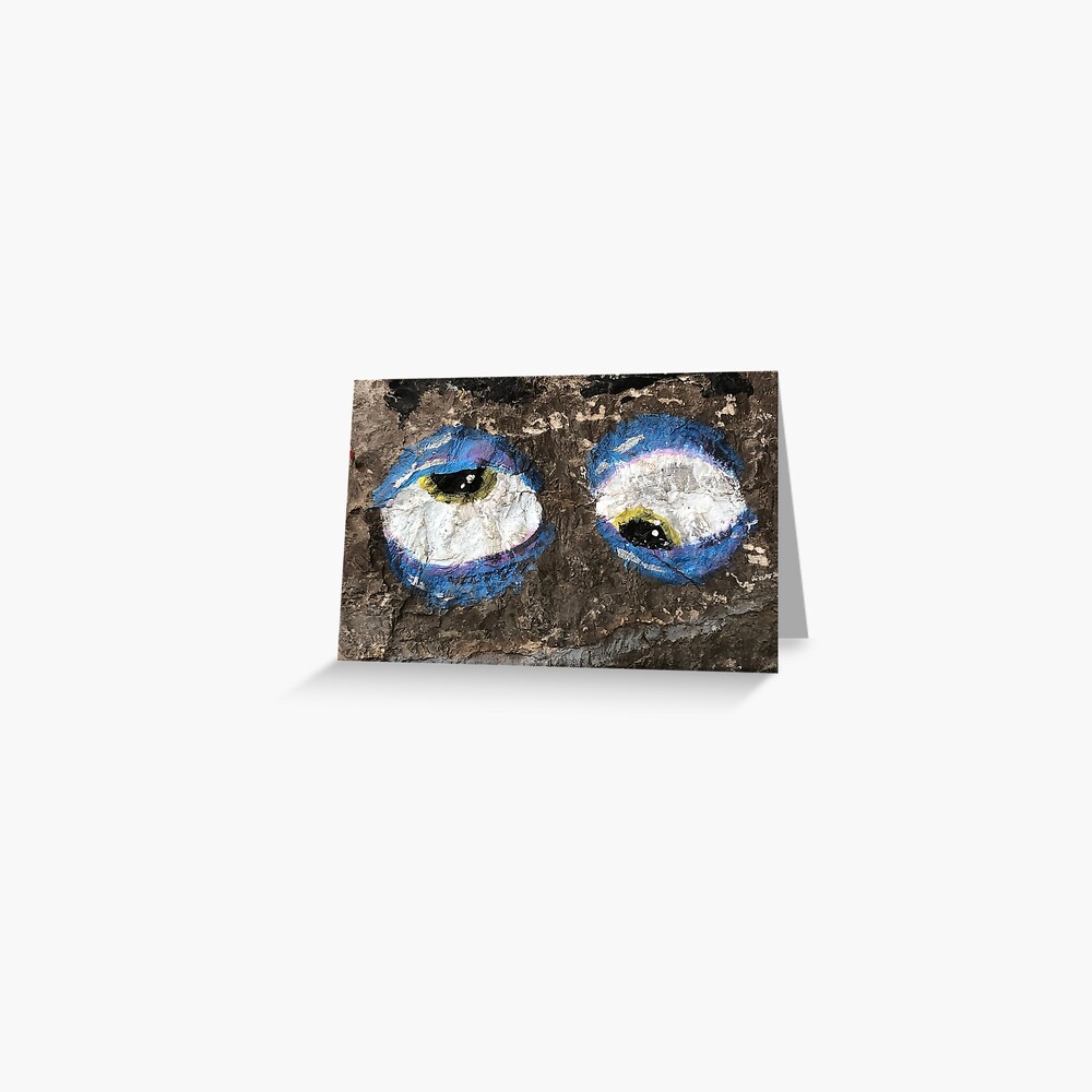 Eyes, googly eyes, googly eye mask, googly eyes socks, Greeting Card