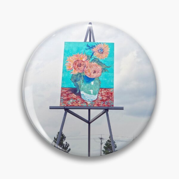 Item preview, Giant Van Gogh's Sunflowers Painting designed and sold by Catherine Sherman.