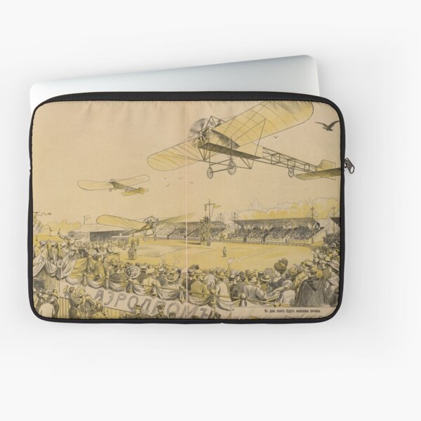 Airport, Ancient Poster Laptop Sleeve