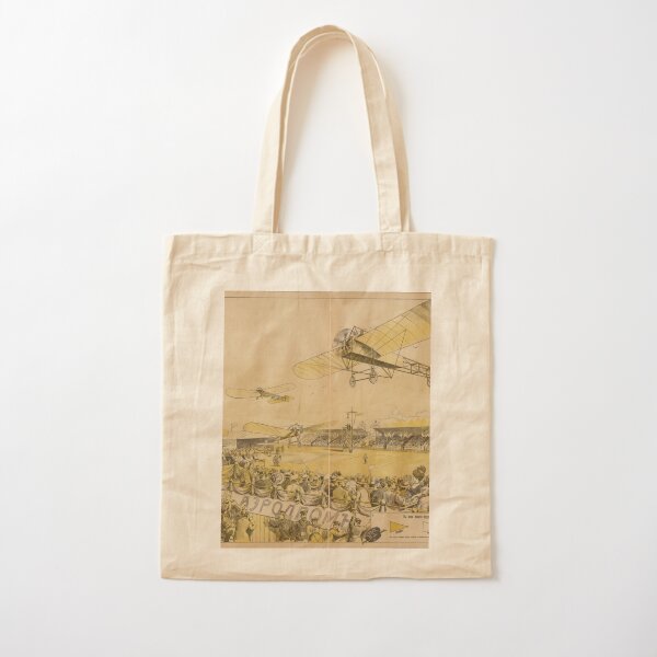Airport, Ancient Poster Cotton Tote Bag