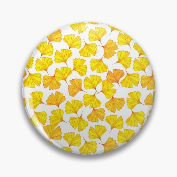 Item preview, Ginkgo biloba seamless pattern in watercolor  designed and sold by Bonheurem.