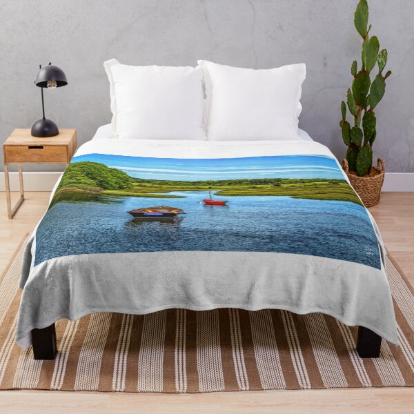 Item preview,  Boats on Herring River, Cape Cod, Massachusetts designed and sold by GestaltImagery.