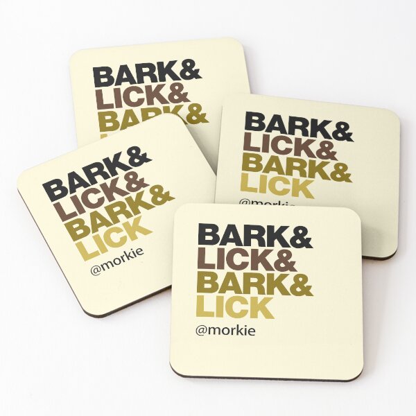 Item preview, Bark & Lick & Bark & Lick designed and sold by HappyMorkie.