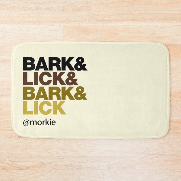 Item preview, Bark & Lick & Bark & Lick designed and sold by HappyMorkie.