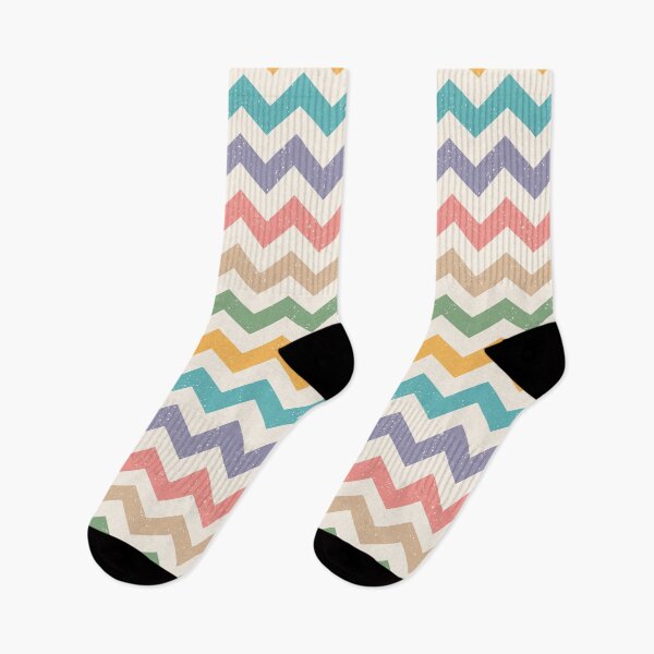 Item preview, Bright Pastel Zig Zag designed and sold by Pink Pineapple Works.