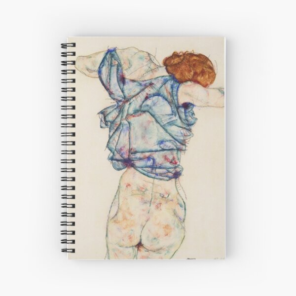 Item preview, Egon Schiele - Woman Undressing designed and sold by artcenter.