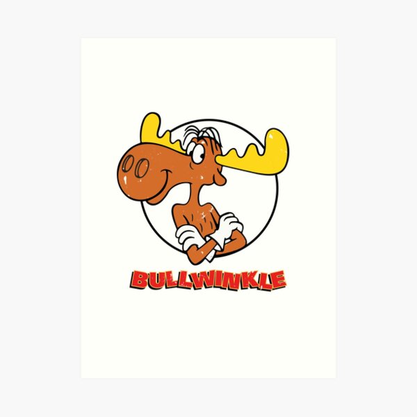 Rocky And Bullwinkle Art Prints | Redbubble