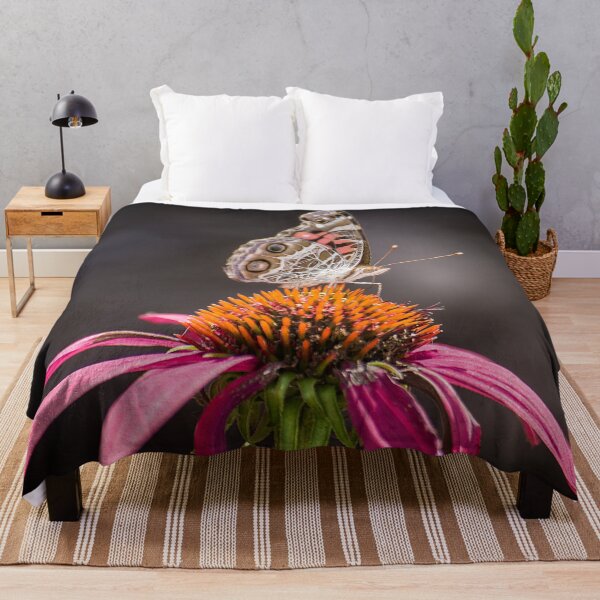 Item preview, Painted Lady Butterfly on Echinacea designed and sold by Shelly Gunderson.