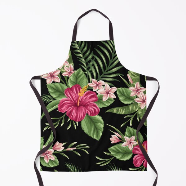 Tropical Flowers Apron