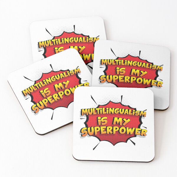 Item preview, Multilingualism is my Superpower Funny Design Multilingualism Gift designed and sold by Custom365.