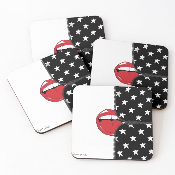 Item preview, Stars & Lips unZipped designed and sold by Trevor Wade.