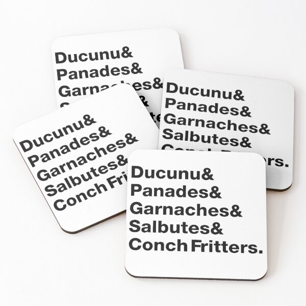 Item preview, Belizean Finger Food List - Black Text designed and sold by RaquelsRoom.