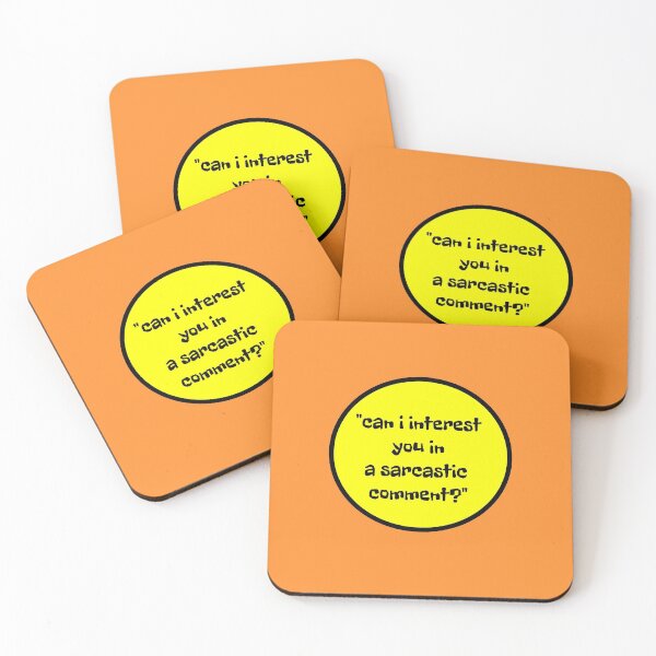 Item preview, "can i interest you in a sarcastic comment?" designed and sold by Tifaprint.
