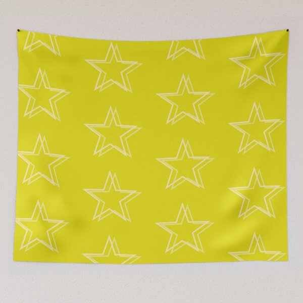 Item preview,  yellow star  yellow  background designed and sold by miaterinka.