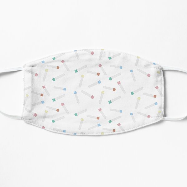 Blood Collection Tubes Pattern Mask